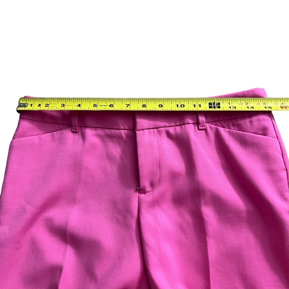 GAP Size 2 Business Woman Pants Trousers Barbie Pink Slim Crop Ankle Career Wear - Picture 5 of 10
